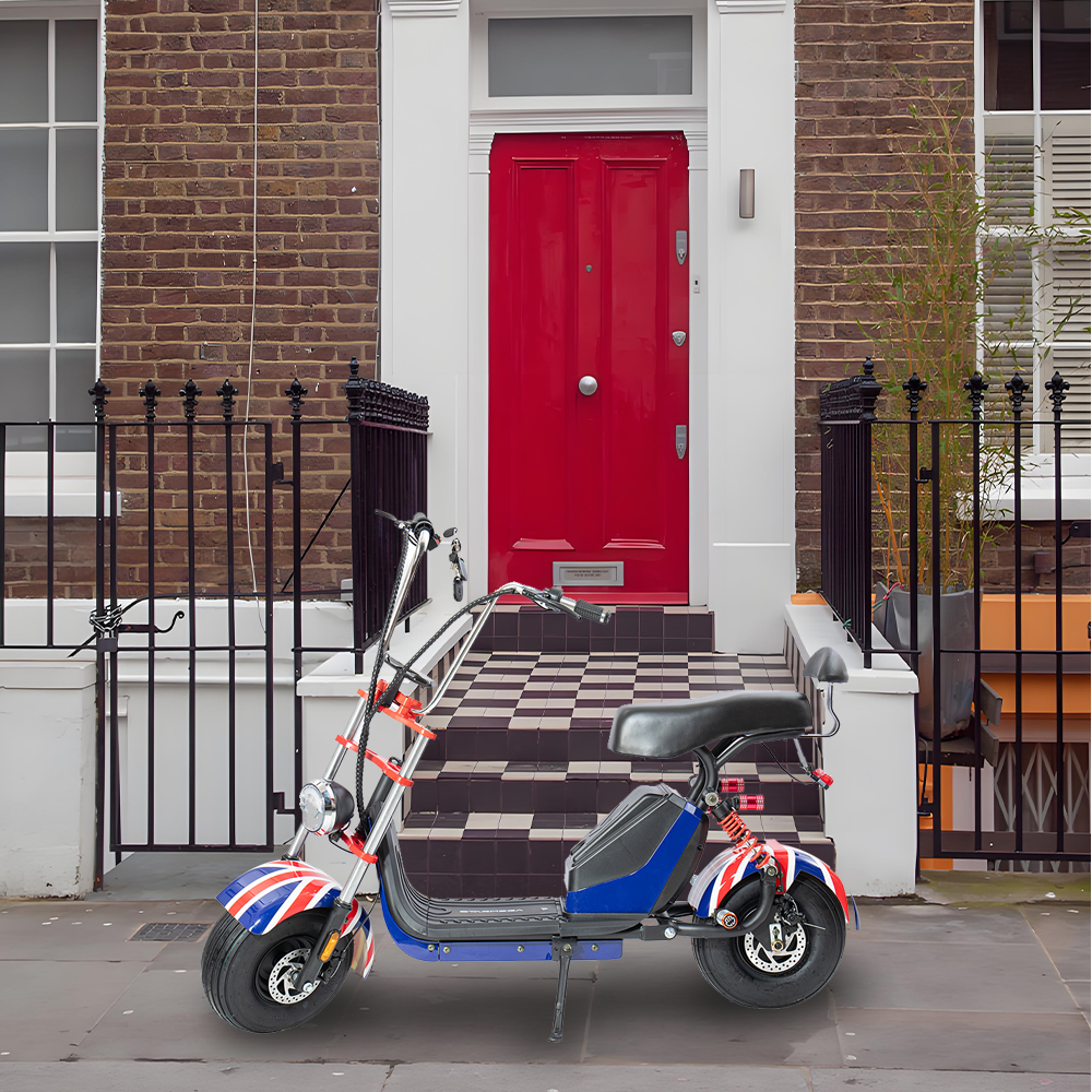 GLIDER HALLEY MY S7 1000W 48V 12-20AH  Lithium Battery Electric Motorbike/Motorcycle/Scooter Cruise at 25km/h - Unlock More Power (Details Inside)*