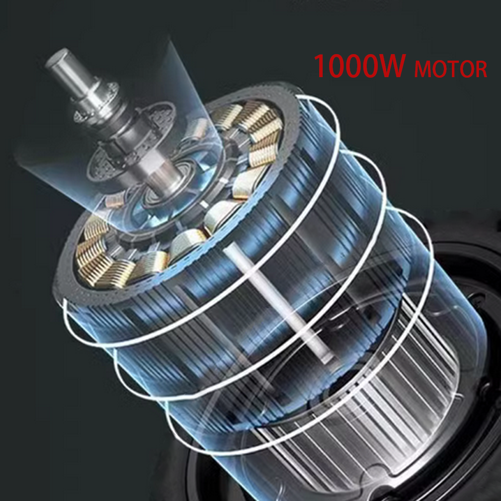 GLIDER HALLEY MY S7 1000W 48V 12-20AH  Lithium Battery Electric Motorbike/Motorcycle/Scooter Cruise at 25km/h - Unlock More Power (Details Inside)*