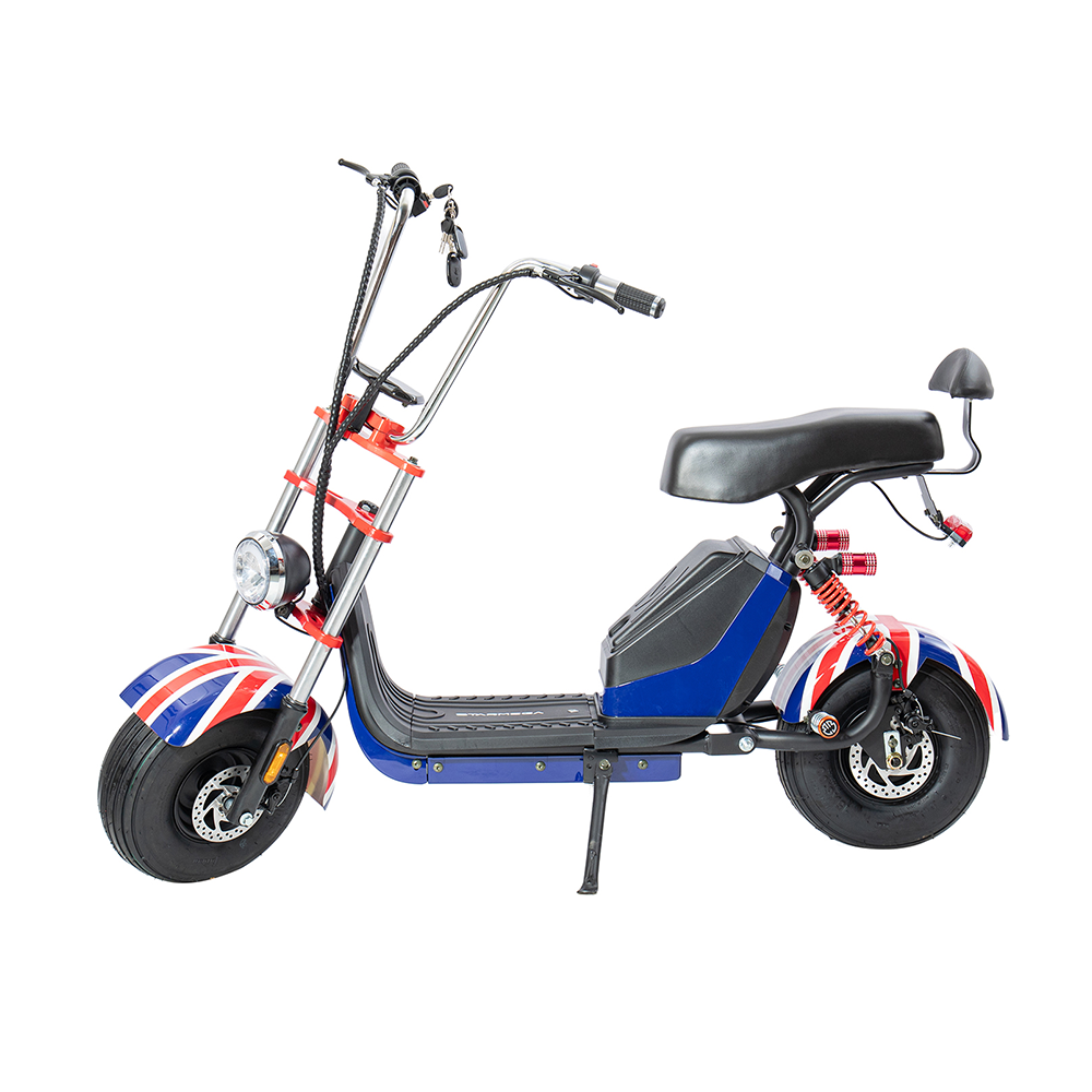 GLIDER HALLEY MY S7 1000W 48V 12-20AH  Lithium Battery Electric Motorbike/Motorcycle/Scooter Cruise at 25km/h - Unlock More Power (Details Inside)*