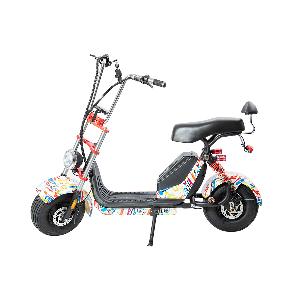 GLIDER HALLEY MY S7 1000W 48V 12-20AH  Lithium Battery Electric Motorbike/Motorcycle/Scooter Cruise at 25km/h - Unlock More Power (Details Inside)*