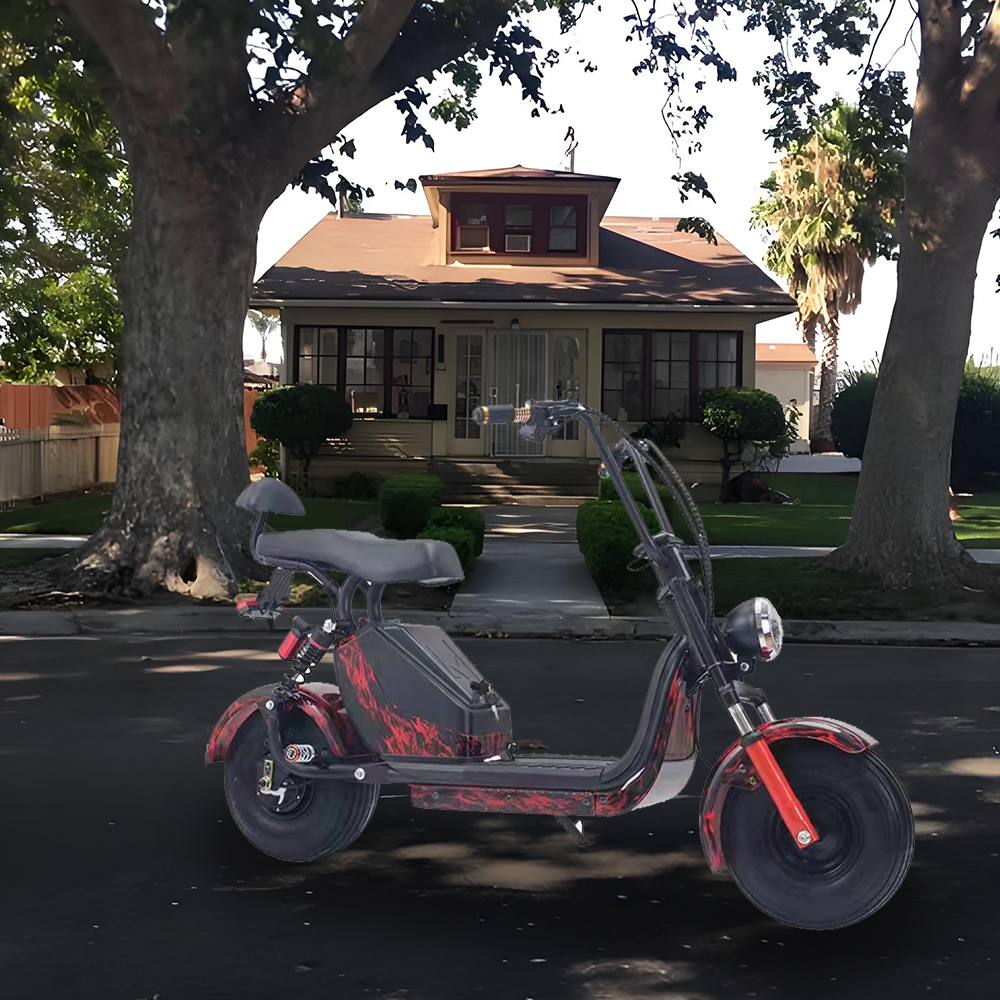 GLIDER HALLEY MY X17 1000W 48V 12-20AH  Lithium Battery Electric Motorbike/Motorcycle/Scooter Cruise at 25km/h - Unlock More Power (Details Inside)*