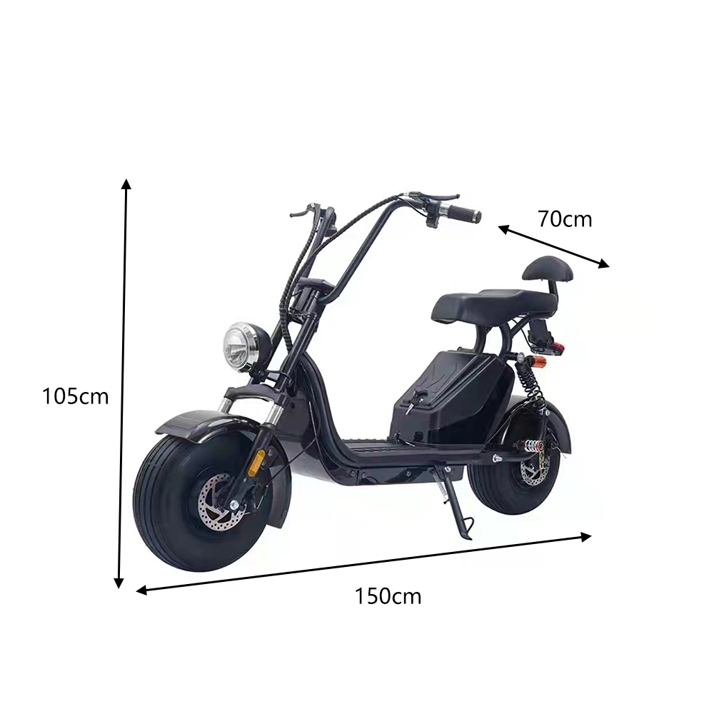GLIDER HALLEY MY X17 1000W 48V 12-20AH  Lithium Battery Electric Motorbike/Motorcycle/Scooter Cruise at 25km/h - Unlock More Power (Details Inside)*