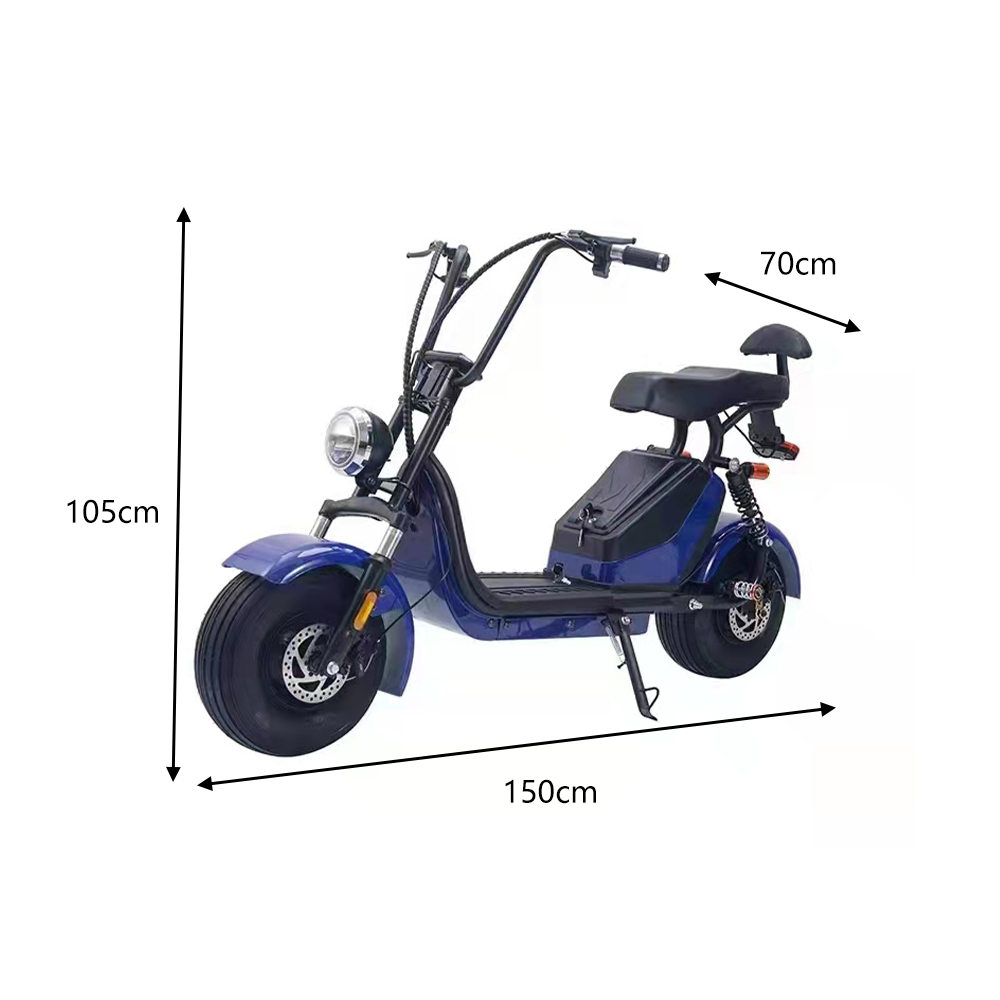 GLIDER HALLEY MY X17 1000W 48V 12-20AH  Lithium Battery Electric Motorbike/Motorcycle/Scooter Cruise at 25km/h - Unlock More Power (Details Inside)*