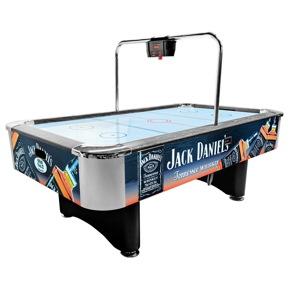 AIRMAX JDA019 JD logo 7FT Air Hockey Table with Bridge Electronic Scoreboard