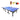 SUNNET Triumph 188 15mm Outdoor Waterproof Blue Foldable Solo Play Table Tennis Pingpong Table-Bats Balls Net