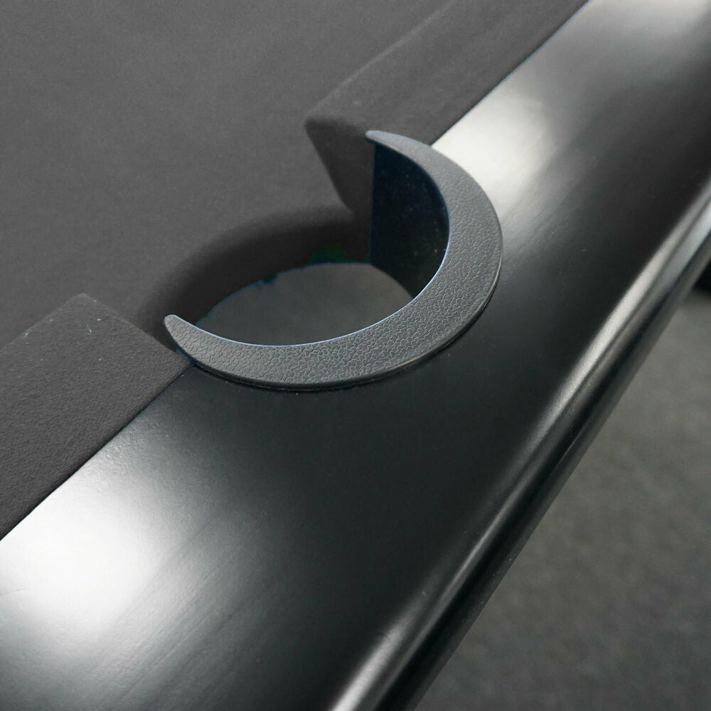 QUESLA 7FT Luxurious Slate Pool /Dining / Billiard Table Free Accessories - Black Frame