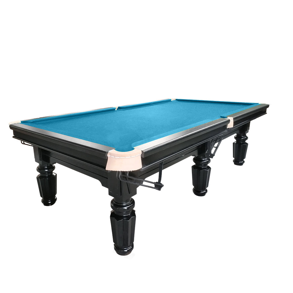 QUESLA 4.5cm Thickness Slate 9FT Steel Handrail Luxurious Pool Table