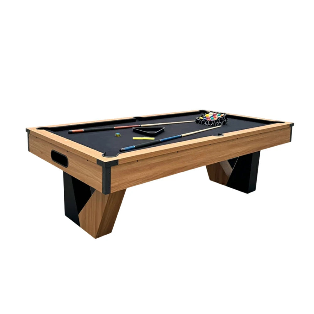 CUETIQ 7FT MDF Billiard Table V-Frame Design W/ Accessories