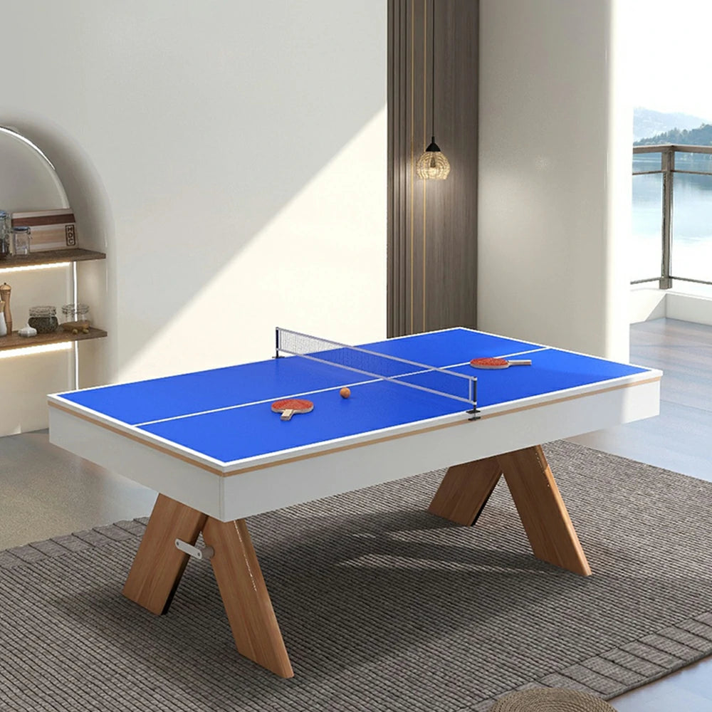 CUETIQ 7FT 3-IN-1 MDF Billiard Table/Table Tennis Table/Dining Table  - Grey