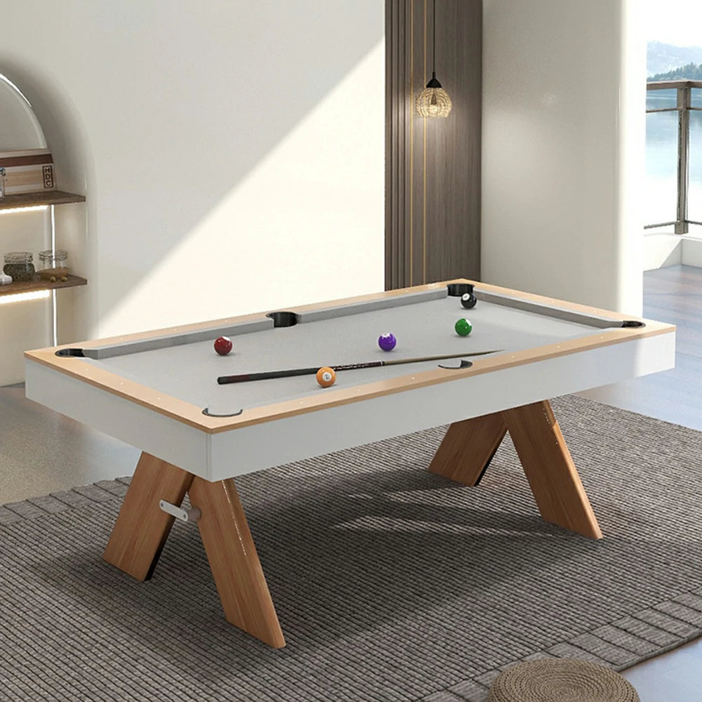 CUETIQ 7FT 3-IN-1 MDF Billiard Table/Table Tennis Table/Dining Table  - Grey