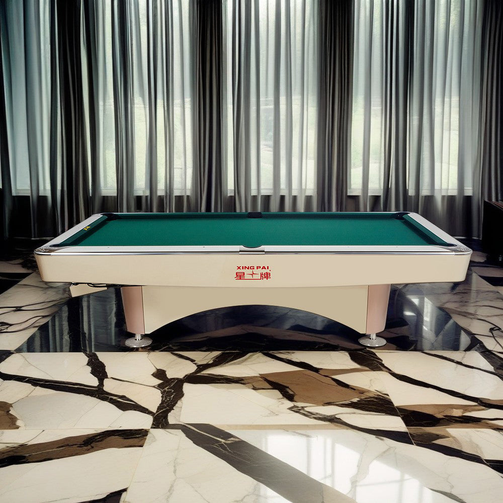 XINGPAI XW138 9FT American Pool Table Fancy Nine Ball Pool Table Economical Pool Table