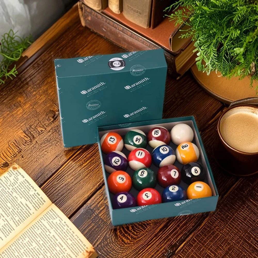 SPECIAL ARIX Aramith Premier Kelly Pool Ball Set 2-1/16 Inch High Quality Standards