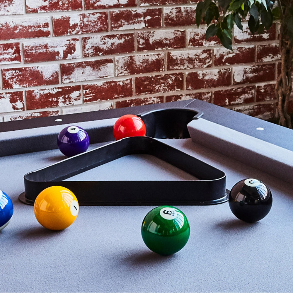 Pool Billiards Plastic 8 Ball Snooker 15 Ball Triangle 2 Inch