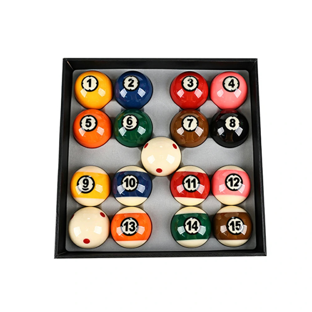 57.2mm Professional Tournament Crystal Billiard Balls - Diamond King Series for Pool Halls/Home Game Rooms/Championship Events