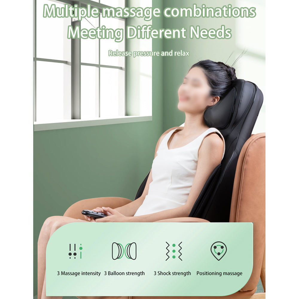 RELAXA 628J 3D Mechanical Airbag Massage Pad Compression for Home/Office