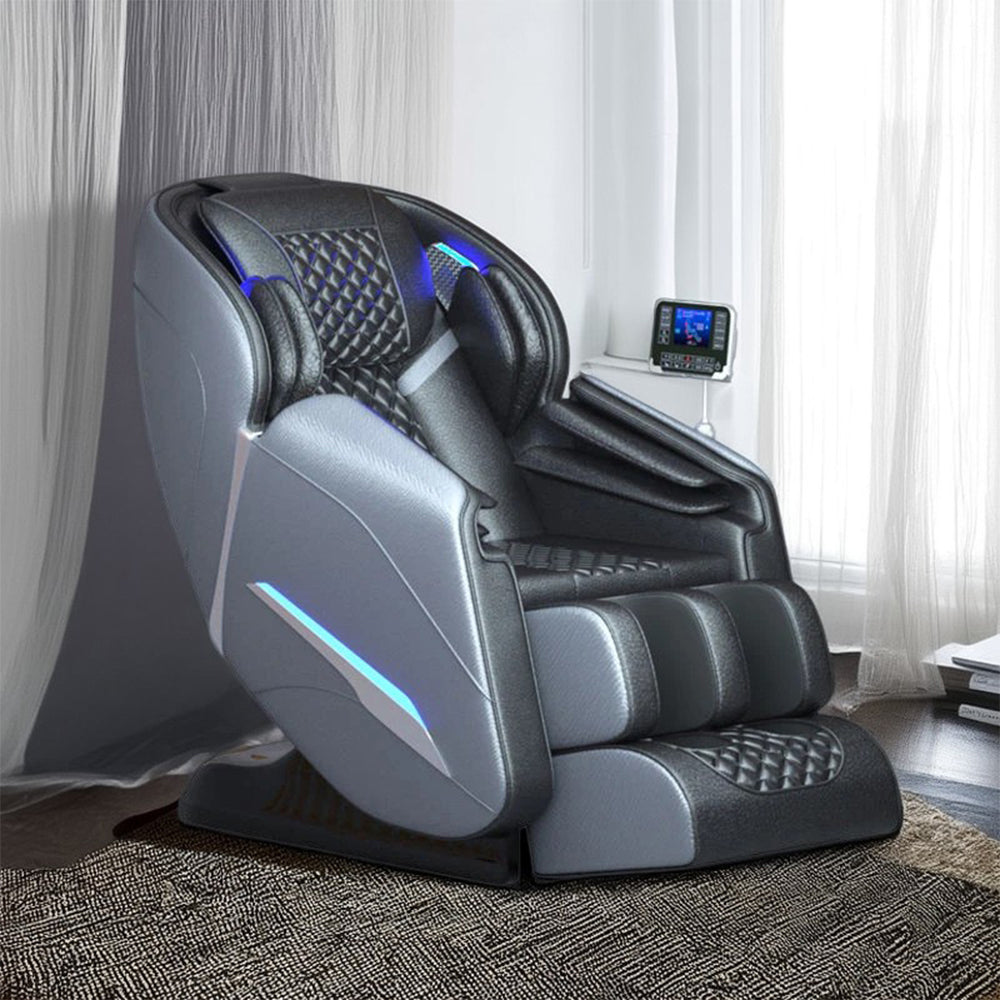 RELAXA L25 SL Track Electric Massage Chair with Zero Gravity - Green/BlackGrey/Brown