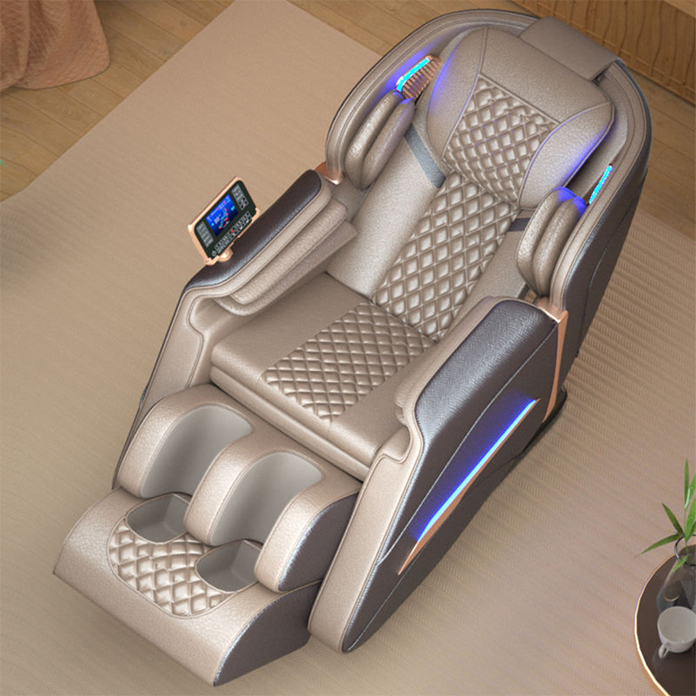 RELAXA L25 SL Track Electric Massage Chair with Zero Gravity - Green/BlackGrey/Brown