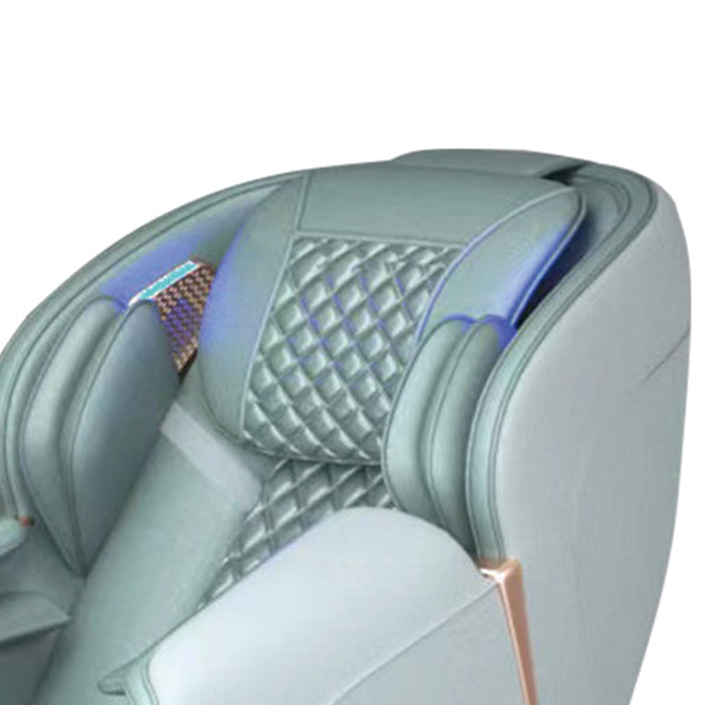 RELAXA L25 SL Track Electric Massage Chair with Zero Gravity - Green/BlackGrey/Brown