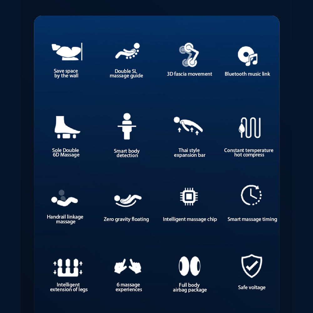 RELAXA L30 SL Track Electric Massage Chair with Zero Gravity