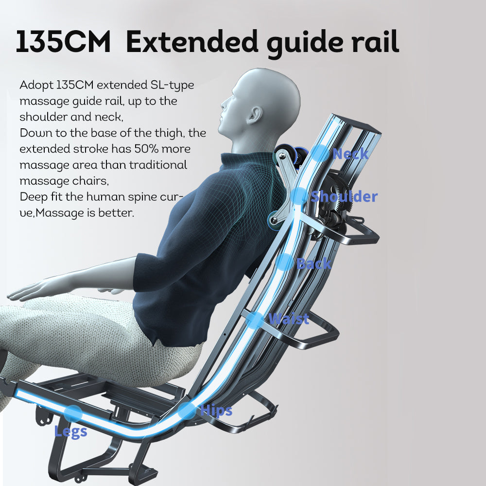 RELAXA L36 SL Track Electric Massage Chair with Zero Gravity