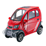 ROLLUX Enclosed Mobility Scooter with Armrest Control - Swivel Seat, Air Conditioning, 60V1200W Motor, 70-80km Long Range, All-Weather Comfort