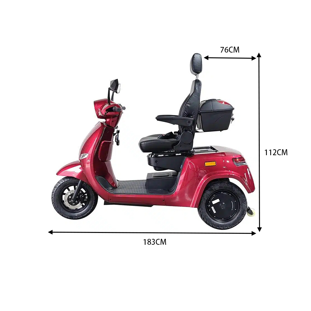 ROLLUX E3 Dual Motors 1600W 3 Wheel Mobile Scooter /Upgraded Version-With Box