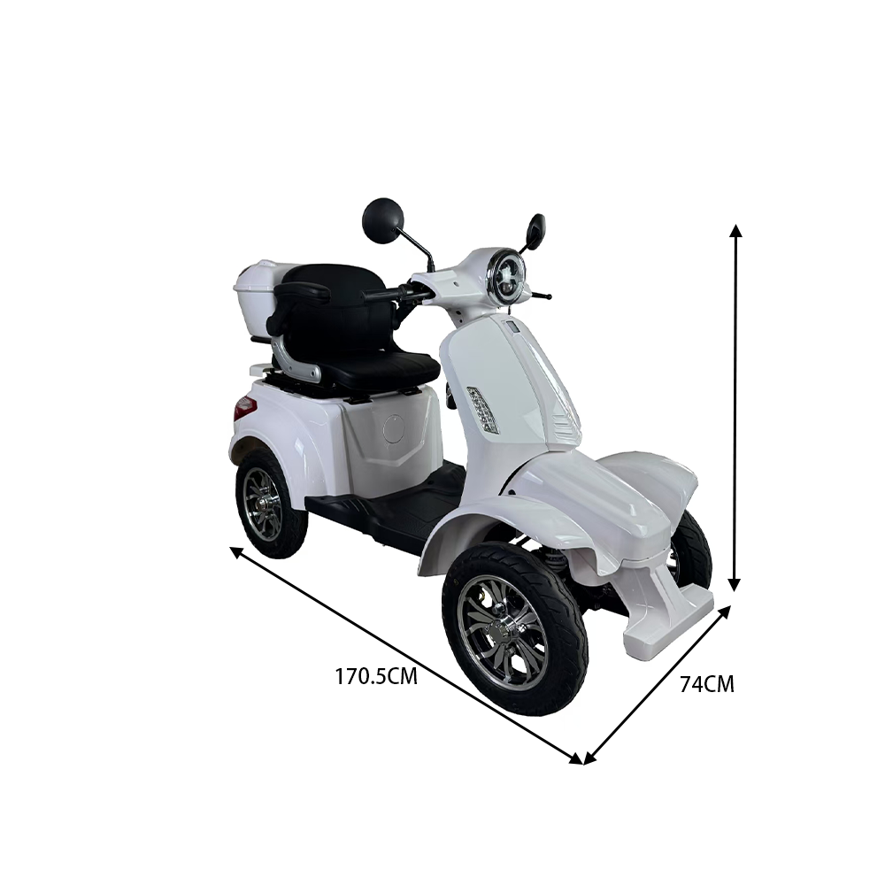 ROLLUX F2 1000W 4 Wheels Mobility Scooter 300KG Weight Capacity