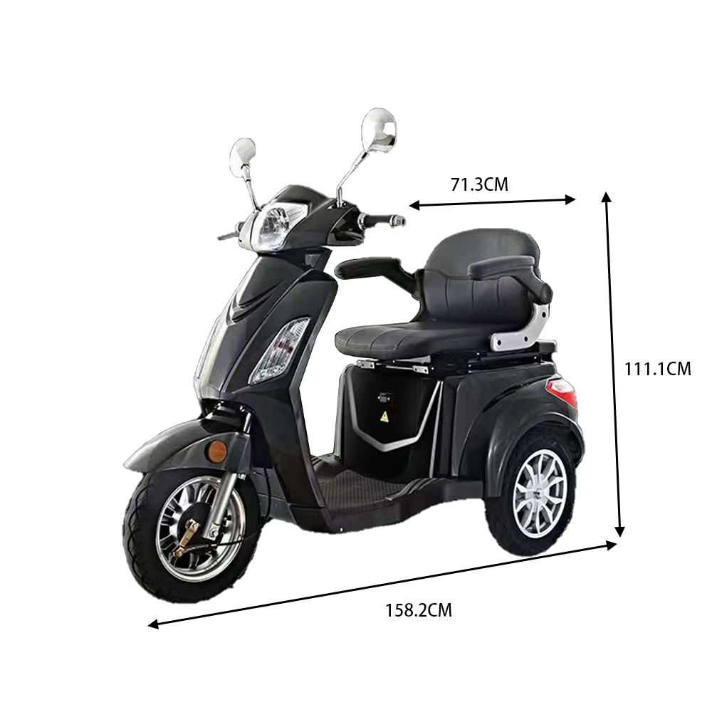 ROLLUX F3 800W 3 Wheels Mobility Scooter 300KG Weight Capacity