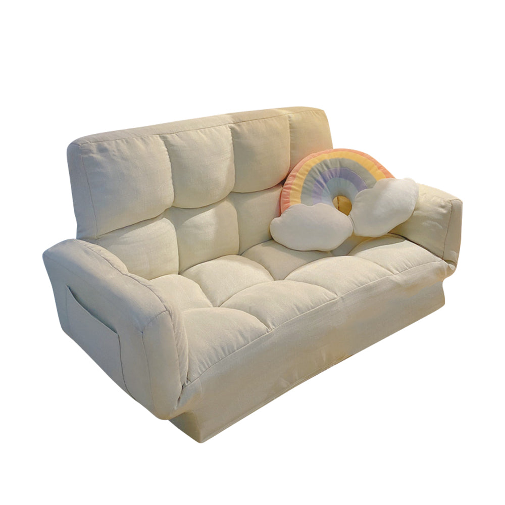 LIVARA Adjustable Armrest Sofa High-Density Sponge