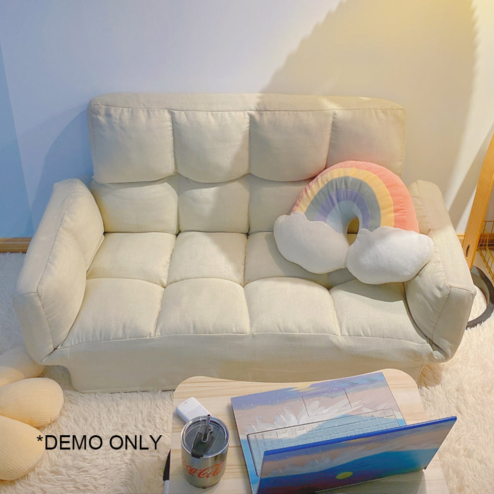 LIVARA Adjustable Armrest Sofa High-Density Sponge