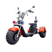 GLIDER HALLEY SC 08 1000W 60V 12-20AH  Lithium Battery Three-Wheel Electric Motorbike/Motorcycle/Scooter Cruise at 25km/h - Unlock More Power (Details Inside)*