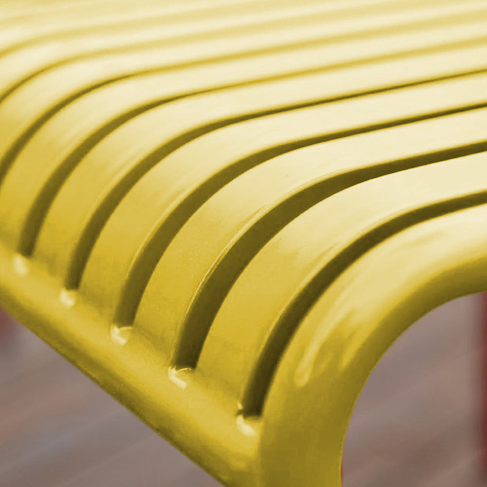 SOLARA Outdoor Iron Table/Bench/Chair/Sofa/Bar Stool - Yellow