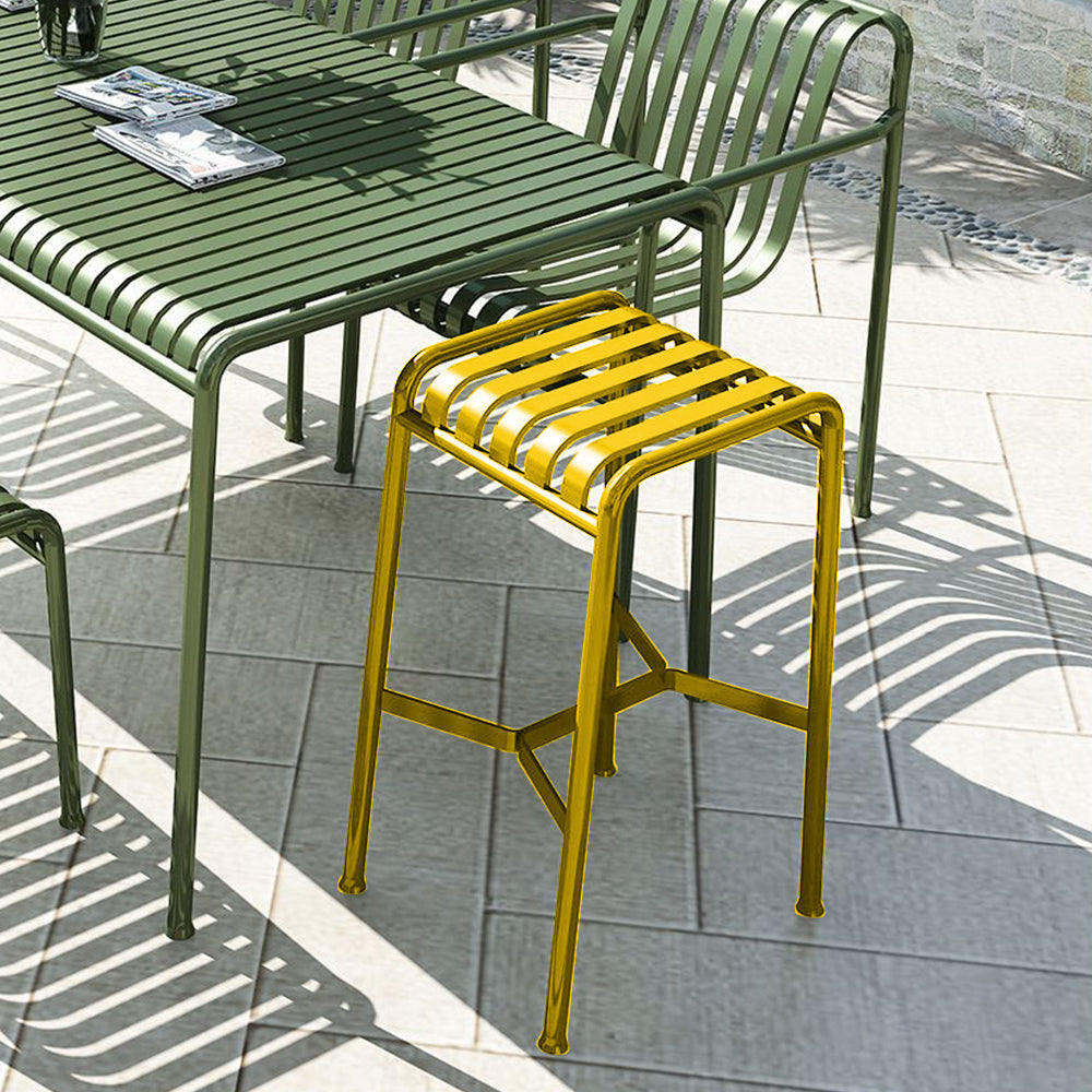 SOLARA Outdoor Iron Table/Bench/Chair/Sofa/Bar Stool - Yellow