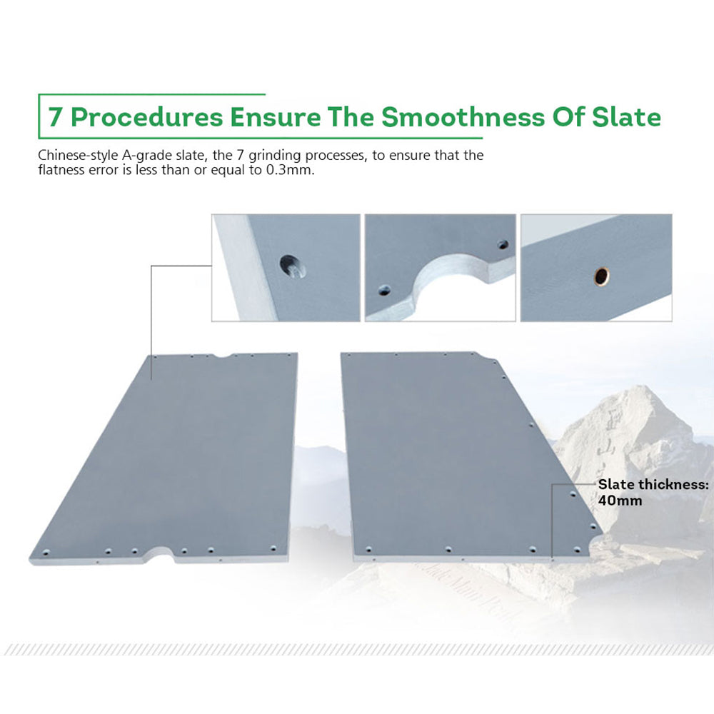 XINGPAI XW118 9FT Chinese Luxury Slate Table Pool Table