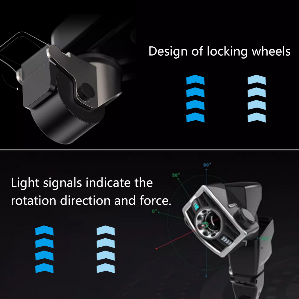 DOUBLE FISH Super 8 Vertical Intelligent Technology Table Tennis Ball Serving Machine-Blue&Black