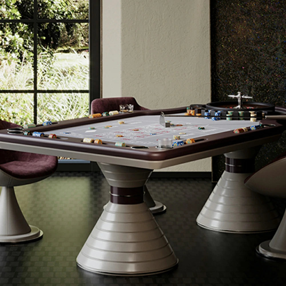 VERSA 275cm Length Luxury Roulette Table W/ Roulette Wheel Home Game Rooms Private Events