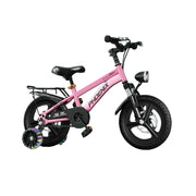 VOLTUS 18/20/22 Kids' Bike with Rear Seat – Integrated or Spoke Wheels - Pink