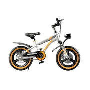 VOLTUS 14/18/22 Inch Children's Bicycle Foot Support & Training Wheels Upgraded Magnesium Alloy Integrated Wheel - Silvery
