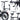 VOLTUS 2-Person Folding Bicycle 20 Inch Variable Speed - Black/Orange/White