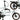 VOLTUS 20 Inch Double Bike 4-Fold Design with Upgraded Shock Absorber Seat-White