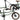 VOLTUS 20 Inch Double Bike 4-Fold Design with Upgraded Shock Absorber Seat-Green
