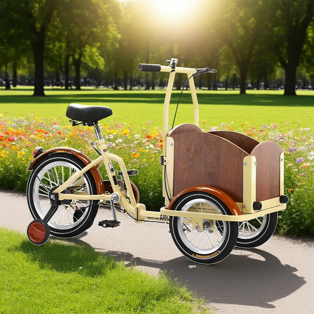 VOLTUS Children's Reverse Riding Bicycle Single Speed Safety Wheel Edition - Yellow