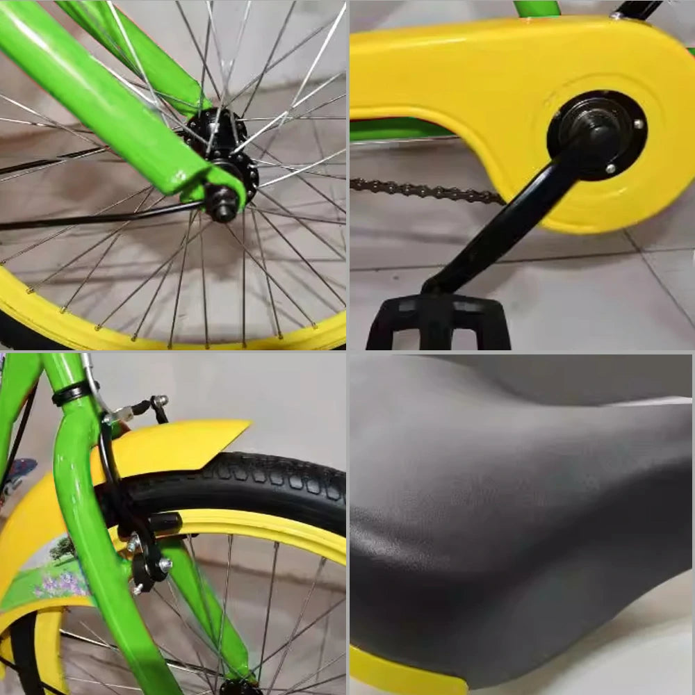 VOLTUS 3-Seater/4-Seater Three Person Bicycle Sightseeing Bike-Blue/Red/Green