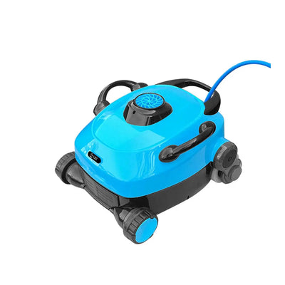 [10% OFF PRE-SALE] T&R SPORTS L207 Cable-type 80 Square Meters Cleaning Area Robotic Pool Cleaner Automatic Capable Of Climbing Walls - Blue megalivingmatters