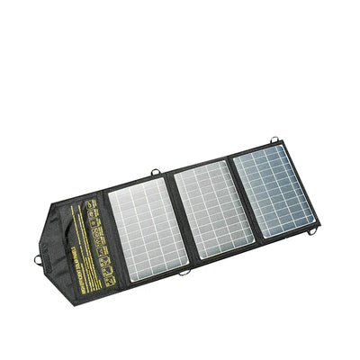 [5% OFF PRE-SALE] T&R SPORTS 38W 5V Portable Solar Panel Waterproof Camping - Black (Dispatch in 8 weeks) megalivingmatters