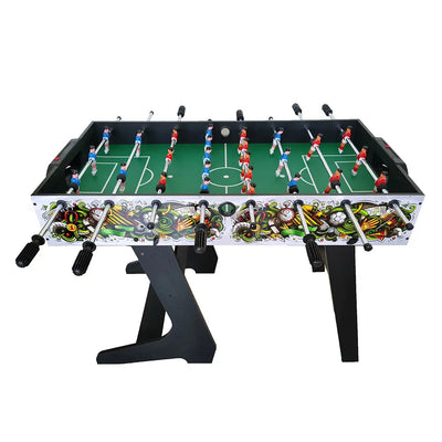 [5% OFF PRE-SALE] T&R SPORTS 4FT Foosball Soccer Table With Standing Legs-Colourful Black ETA 16/Oct/2022 T&R SPORTS