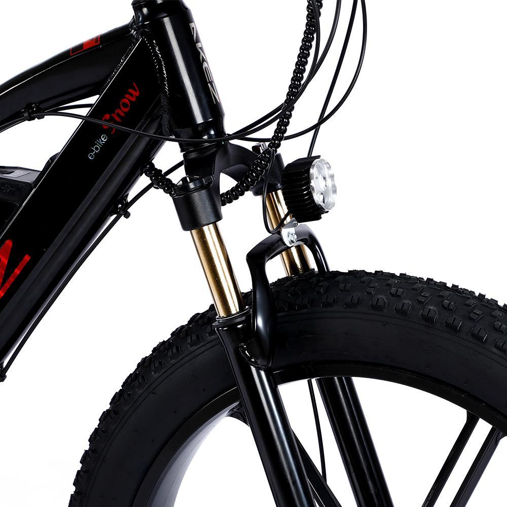 VOLTUS 750W 48V ML1P Snow Bicycle 26-inches Beach Electric Bike Motorized eBike Battery