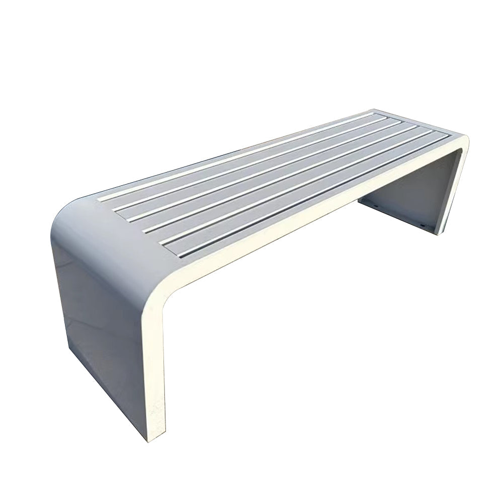 SOLARA 1m/1.2m/1.5m Galvanized Steel Outdoor Bench