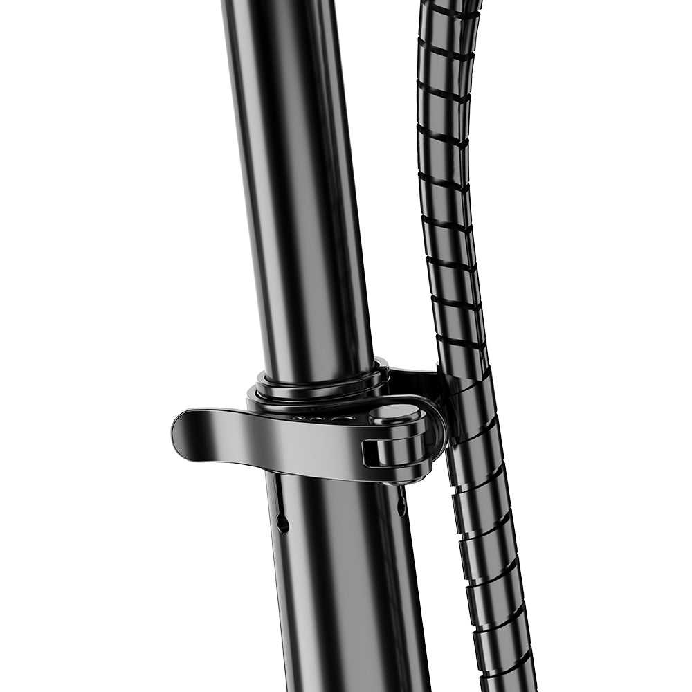 VOLTUS ESBIKE-11 400W 48V 10AH Foldable Electric Bike LED Display Device - Black