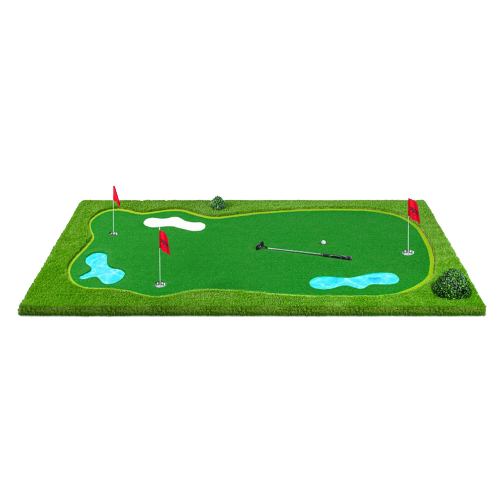 Practice Golf Putting Green Indoor/Outdoor - Green